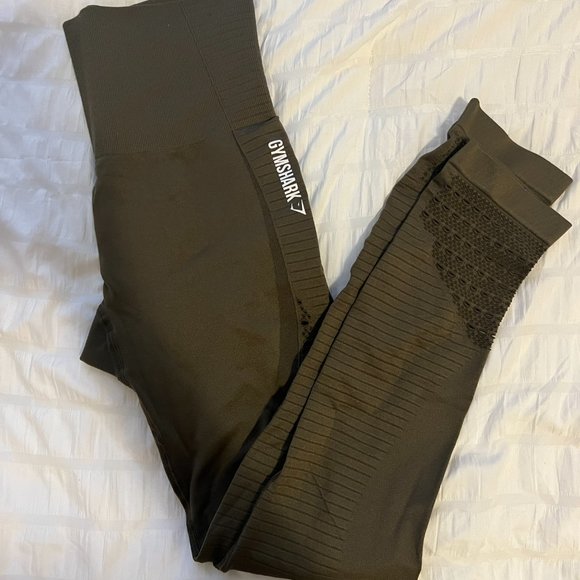 Green Gymshark Energy Seamless Leggings - Picture 2 of 2
